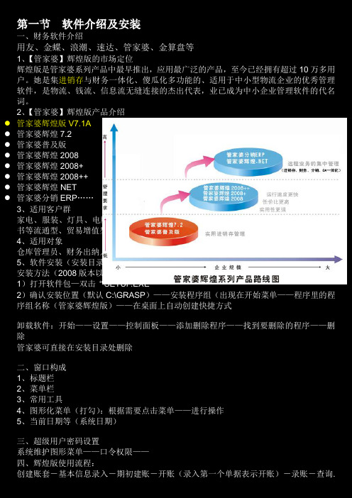 使用管家婆软件教程