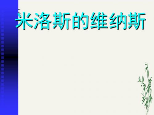 米洛斯的维纳斯PPT(优秀课件)63 人教版