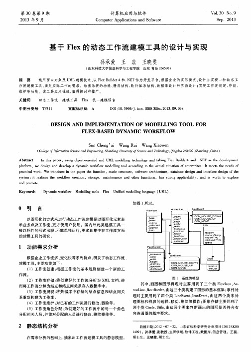 基于Flex的动态工作流建模工具的设计与实现