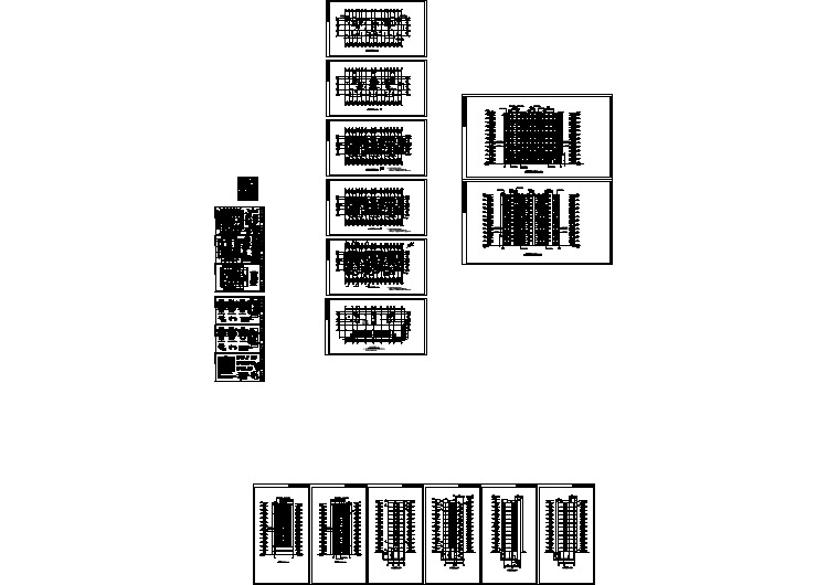 某地区十一层纯住宅楼建筑设计施工图