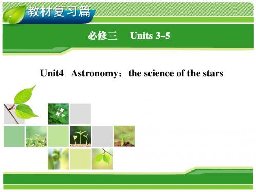 【人教新课标】2014届高考英语一轮复习指导课件：必修3 Unit 4 Astronomy(53张ppt)