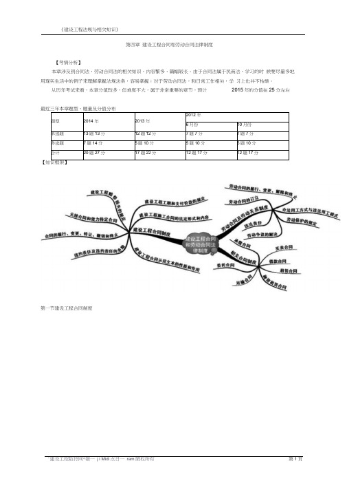 二建法规第四章