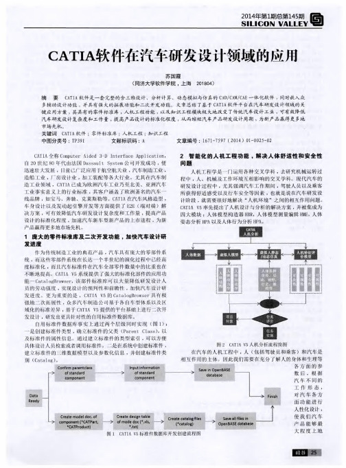 CATIA软件在汽车研发设计领域的应用