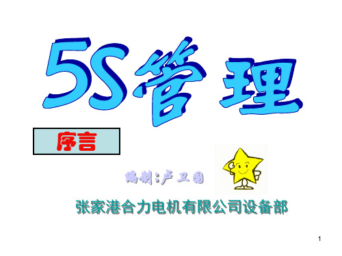 5S培训教材完全-经典资料