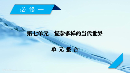 2020届历史岳麓版一轮课件：必修1 单元整合7 -历史备课大师【全免费】