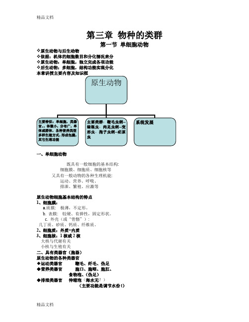 (整理)动物生物学第三章.