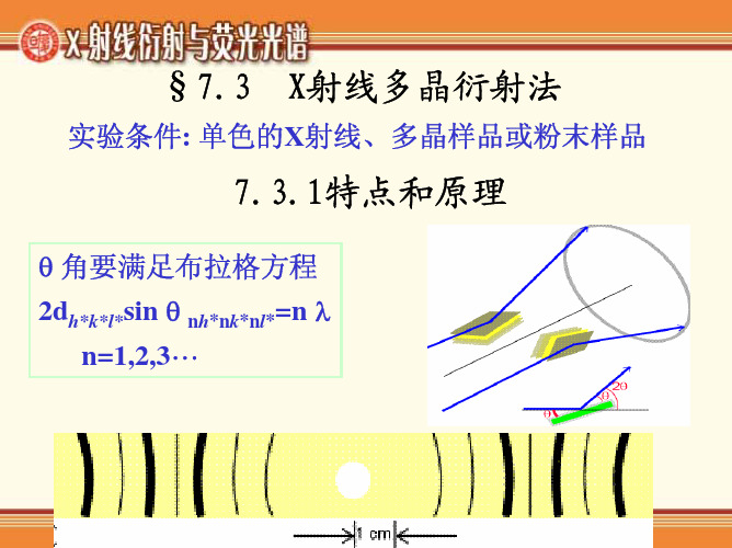 X射线衍射与荧光光谱