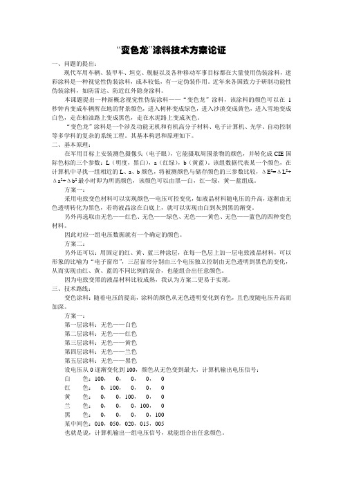 变色龙涂料