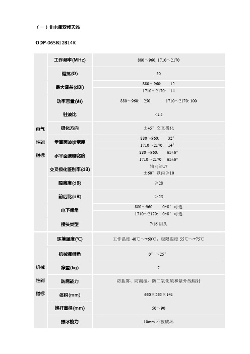 双频天线资料