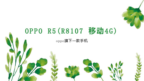 OPPO R5(R8107 移动4G)