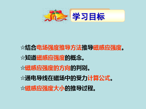 磁感应强度PPT通用课件.ppt