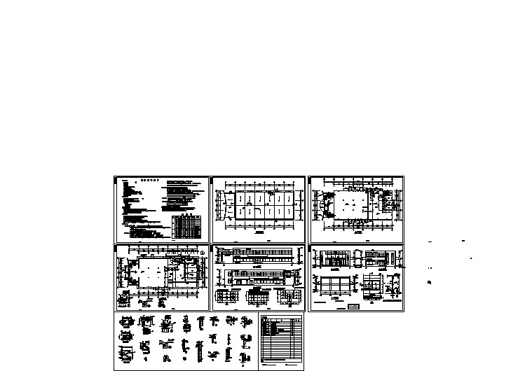 某食堂建筑设计施工图(含设计说明）