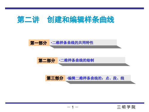 3dmax第二讲 创建和编辑样条曲线