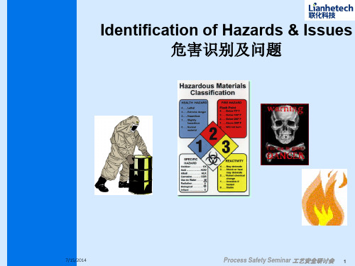 4 Identification of Hazards 危害识别 v3