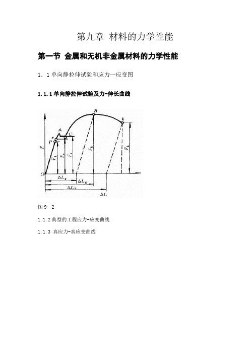 第九章材料的力学性能_材料科学基础