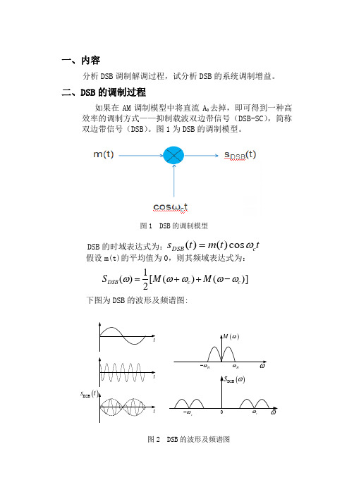 DSB调制解调