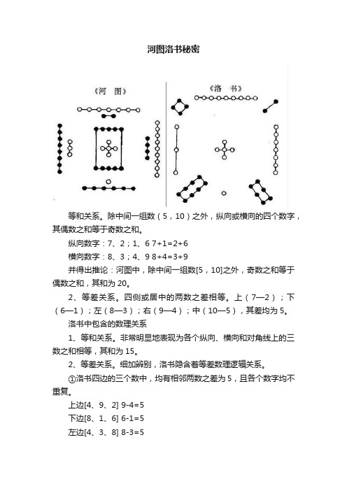 河图洛书秘密