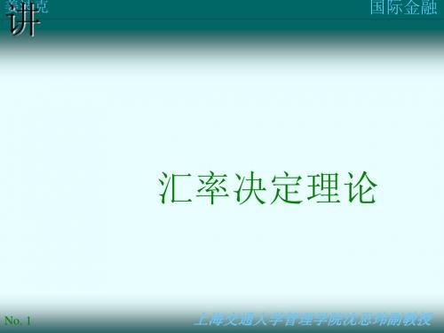 国际金融全套培训资料(19个ppt)6