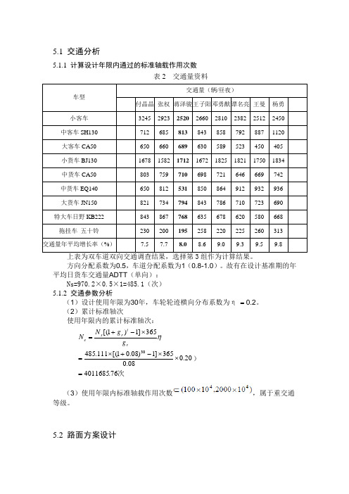 水泥路面计算书