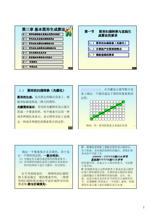 计算机图形学_基本算法