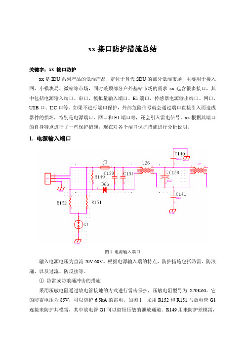 接口防护措施总结