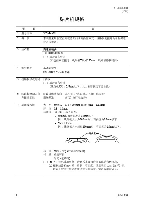 F8仕样书中文版