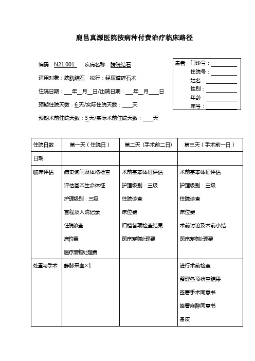 膀胱结石 Microsoft Word 文档