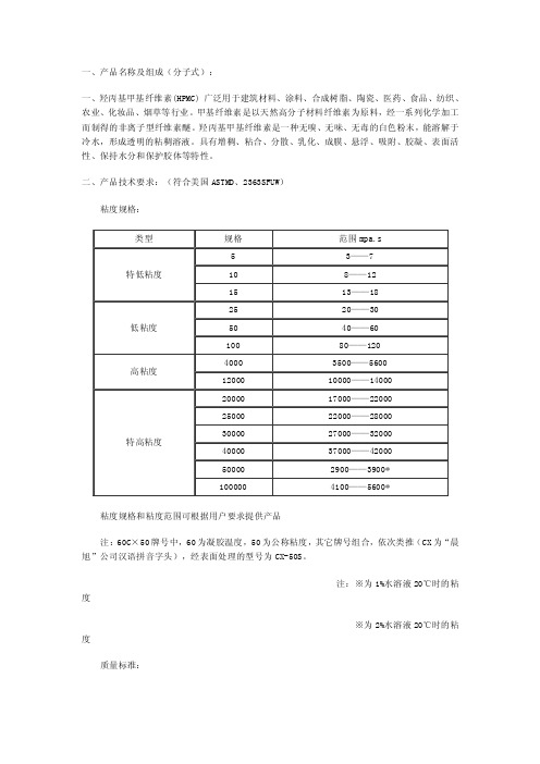 hpmc简介重点