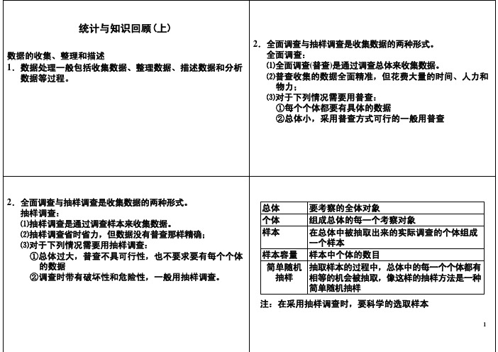 数据的收集与整理(一)