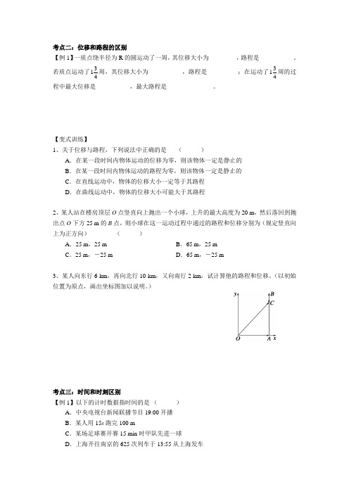 浦东金桥暑假新高一补习班新王牌物理