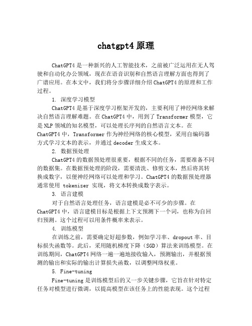 chatgpt4原理