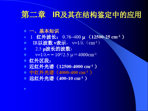 [物理]红外光谱解析