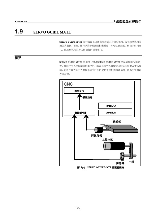 FANUC31I-SERVO GUIDE 操作