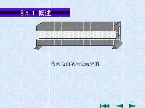 桁架的特点和组成结点法和截面法零杆判定两种方法的联合应