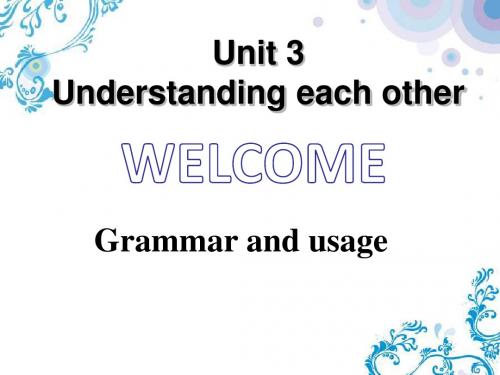 译林牛津版高中英语Module 6 Unit 3 grammar--subjunctive mood if 教学课件 (共29张PPT)