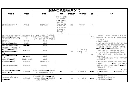 急性淋巴细胞白血病