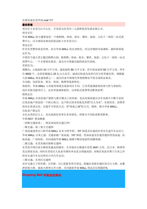 商业MALL