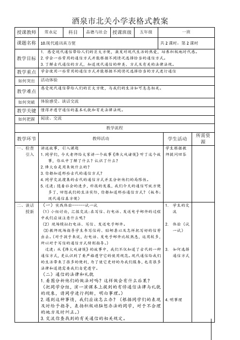 10.现代通讯真方便2