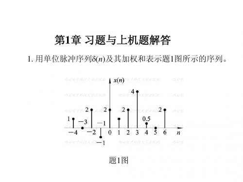 数字信号处理课后答案+第1章(高西全丁美玉第三版)