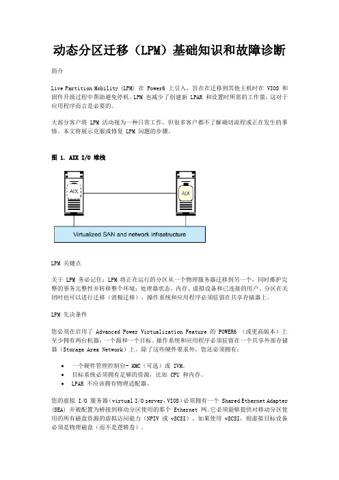 动态分区迁移基础知识和故障诊断