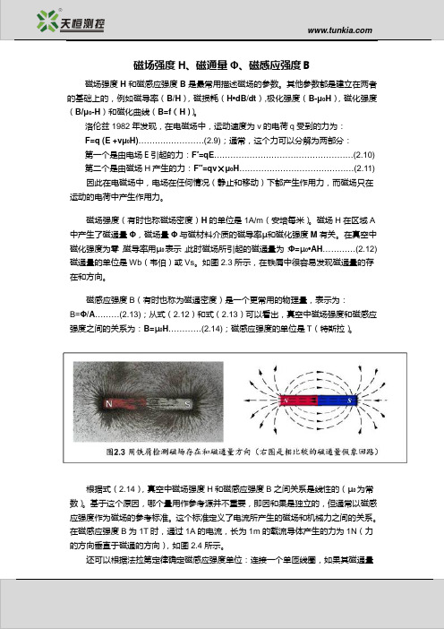 磁性材料测量(4)—磁场强度H、磁通量Φ、磁感应强度B