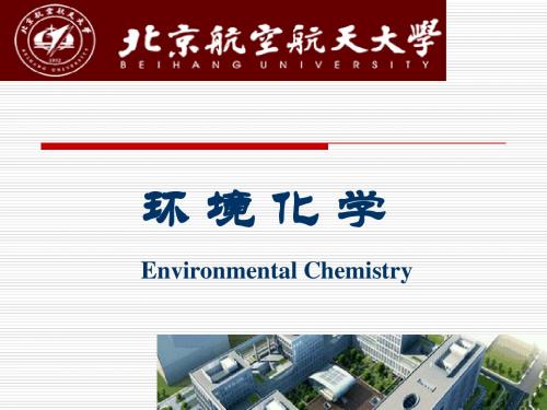 有机污染环境化学化学物质的生物效应1