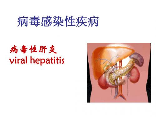 病毒感染性疾病 肝炎