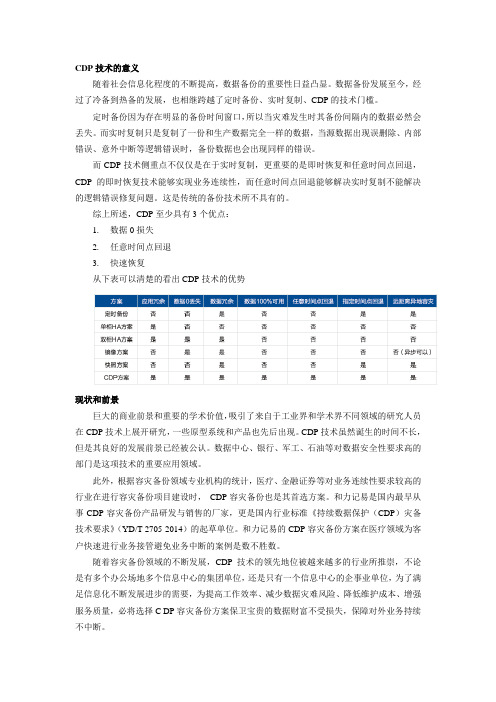 CDP容灾备份专题(三)CDP背景概述