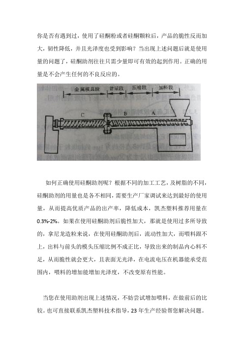 使用硅酮粉或者硅酮颗粒后出现的负面影响