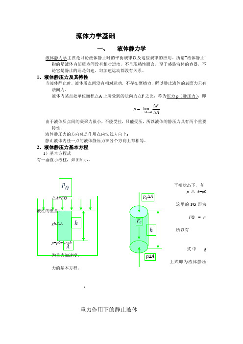 液体静力学