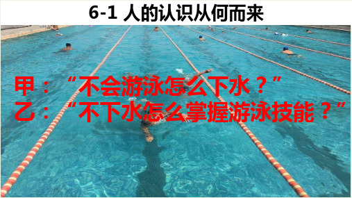 高中政治6.1人的认识从何而来课件11新人教版必修4