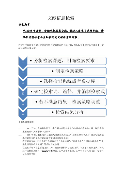 文献检索作业