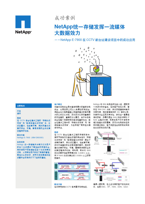 数据中心存储平台革新案例-CCTV中国中央电视台