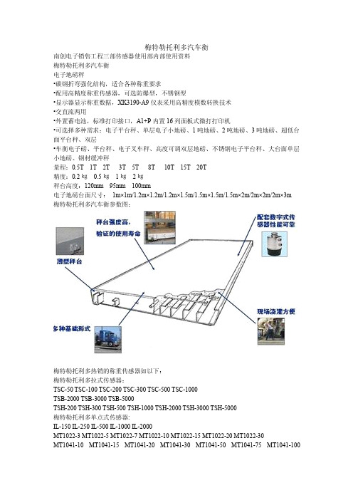 梅特勒托利多汽车衡